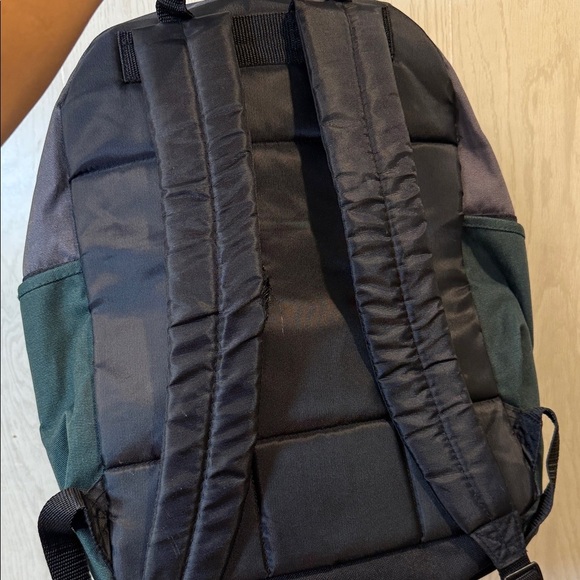 Disney Winnie the Pooh Black & Green Backpack/ Diaper Bag - Picture 3 of 7